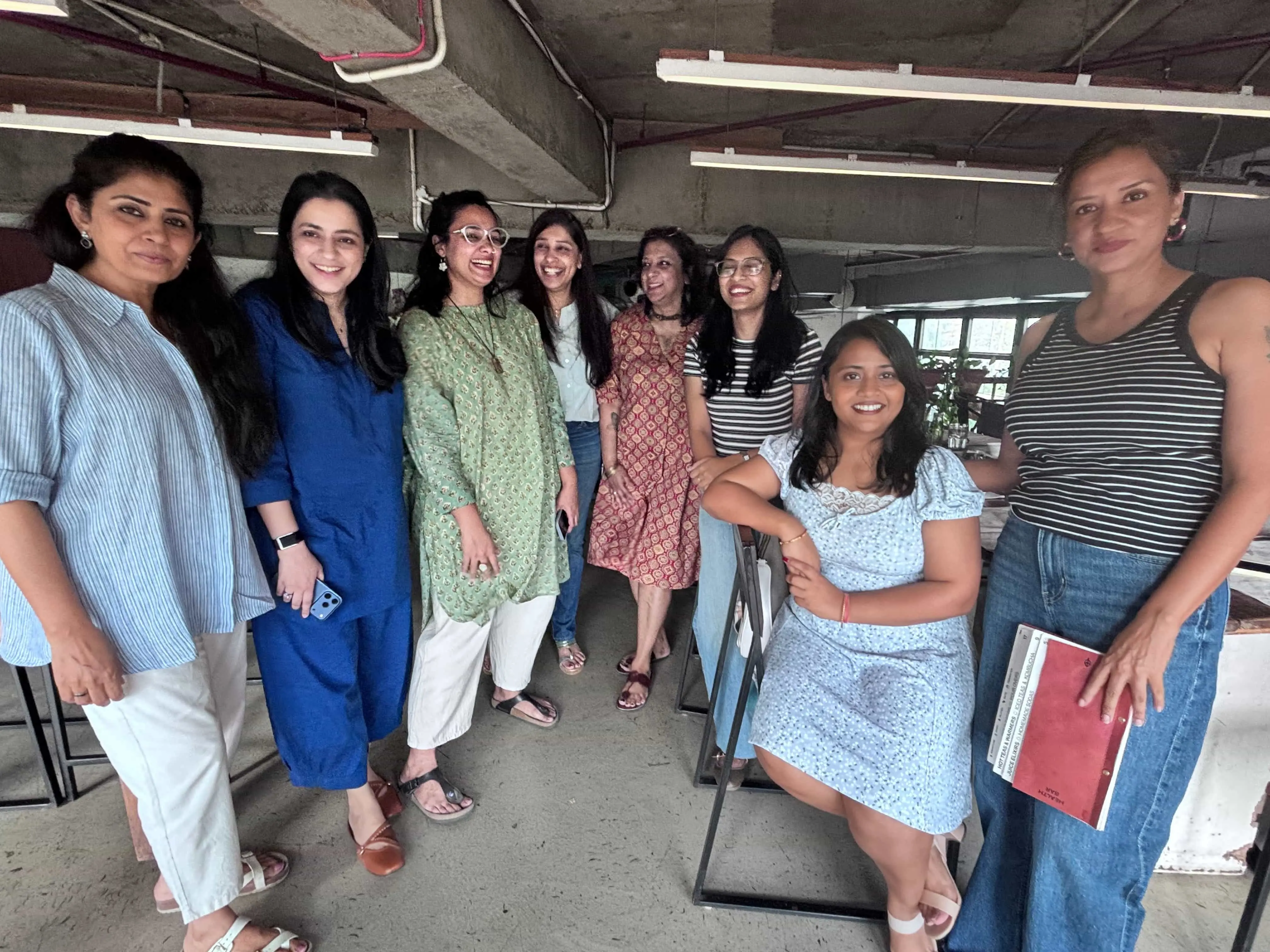 Women building community together